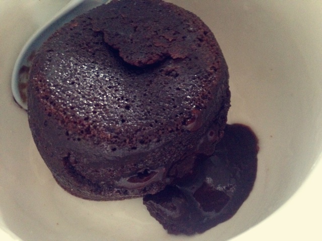 巧克力熔岩蛋糕 Chocolate Molten Lava Cake