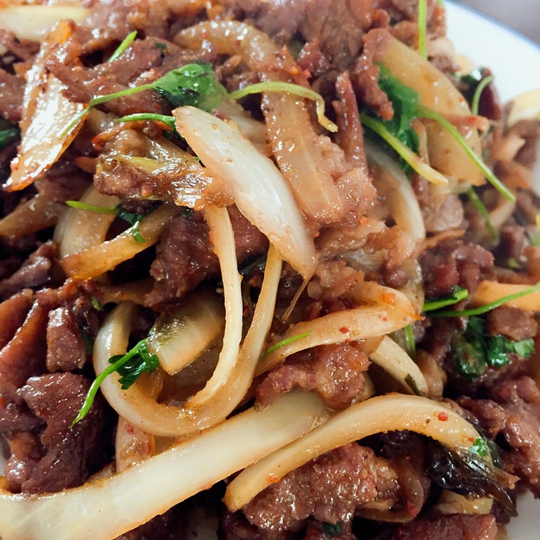 孜然羊肉片