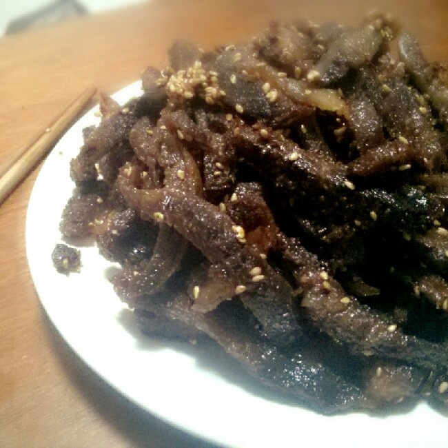 自制烤箱牛肉干