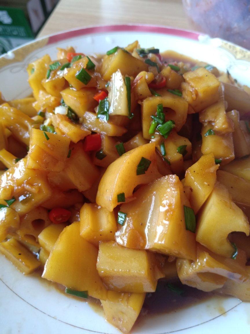 💥酸辣过瘾的糖醋藕丁，脆爽开胃，超级下饭