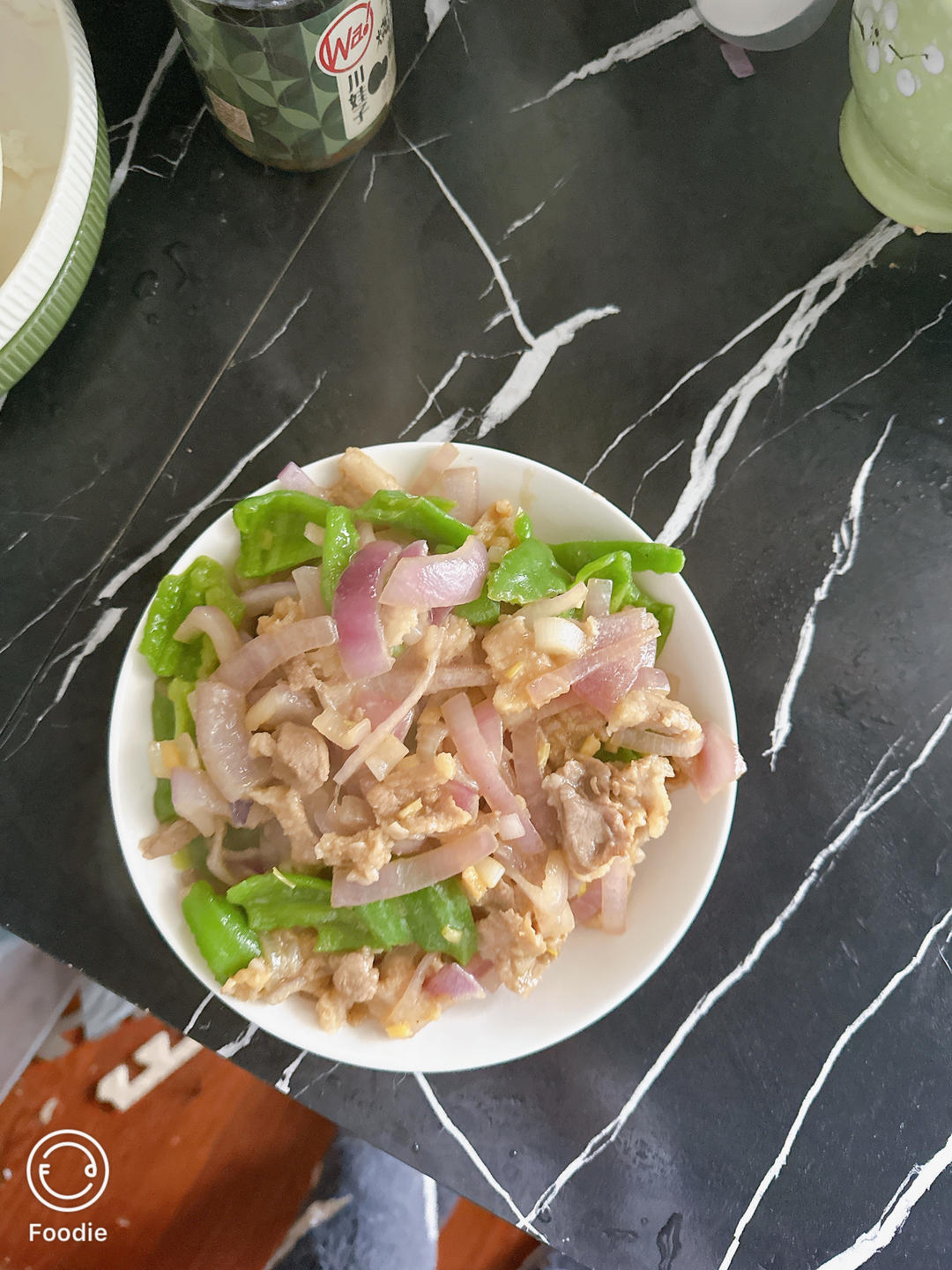 下饭菜：洋葱青椒炒肉片