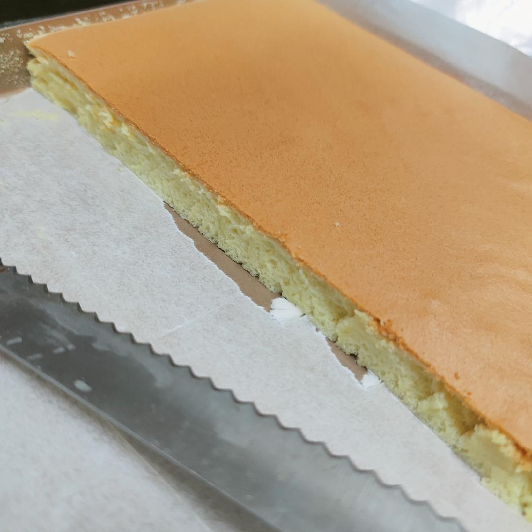 简单又好吃的古早蛋糕（8寸方盘）