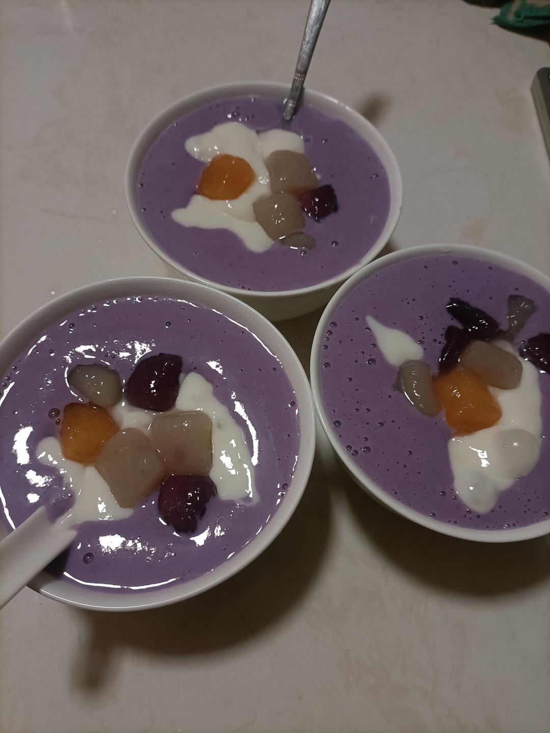 糯叽叽的芋泥麻薯