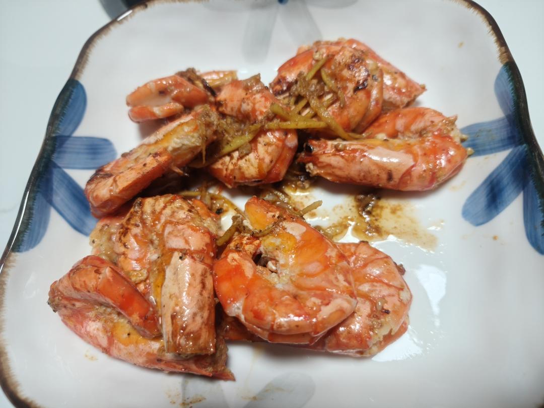 黄油蒜香大虾