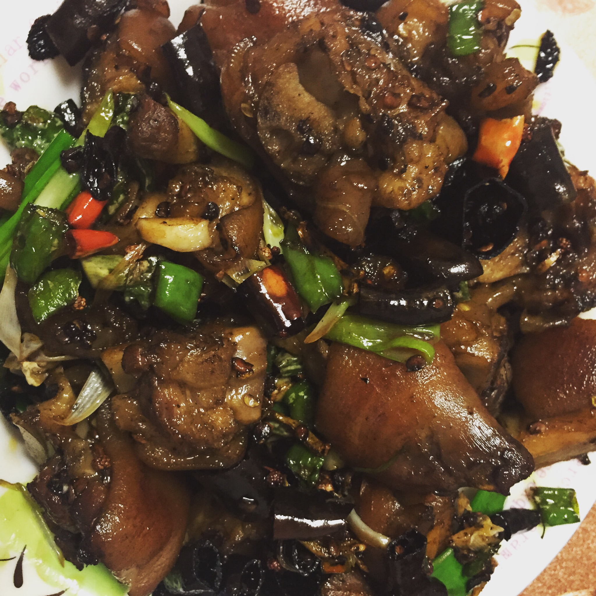 私房香辣猪蹄๑