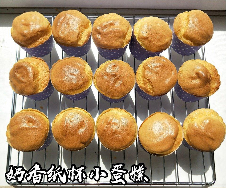 纸杯蛋糕 8寸戚风蛋糕的量