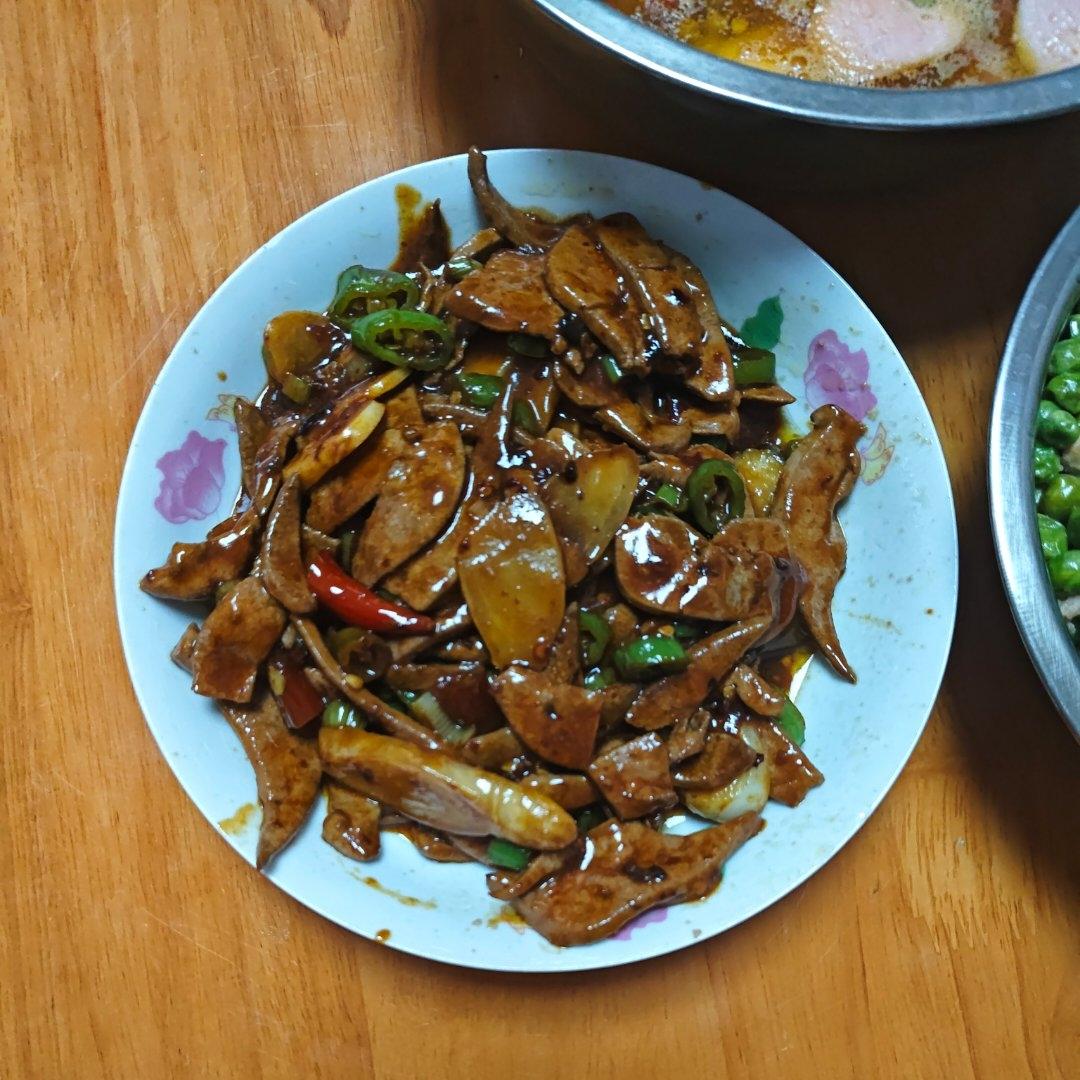 这样炒的猪肝鲜嫩入味，一点都不腥，特别好吃😋