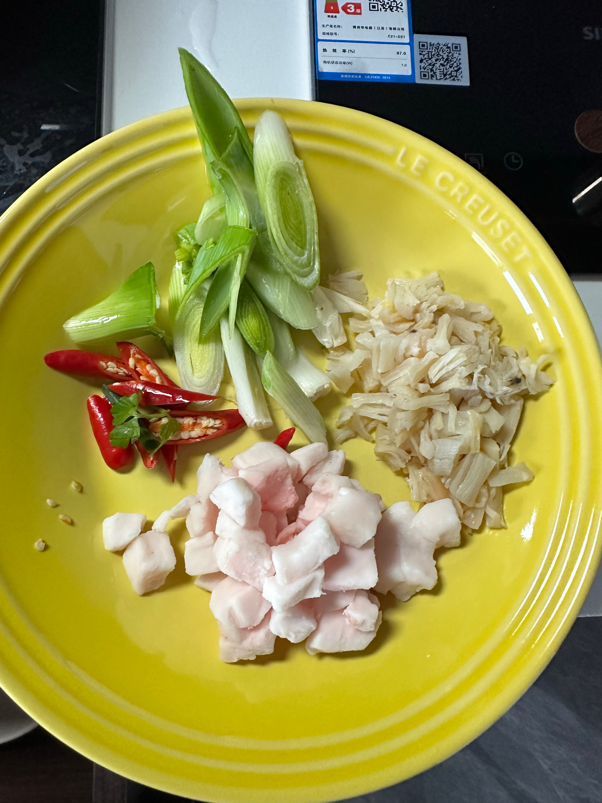 平潭海蛎煮紫菜的做法 步骤2