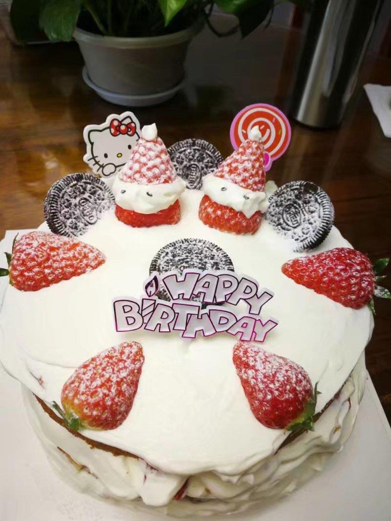 圣诞呆萌裸蛋糕