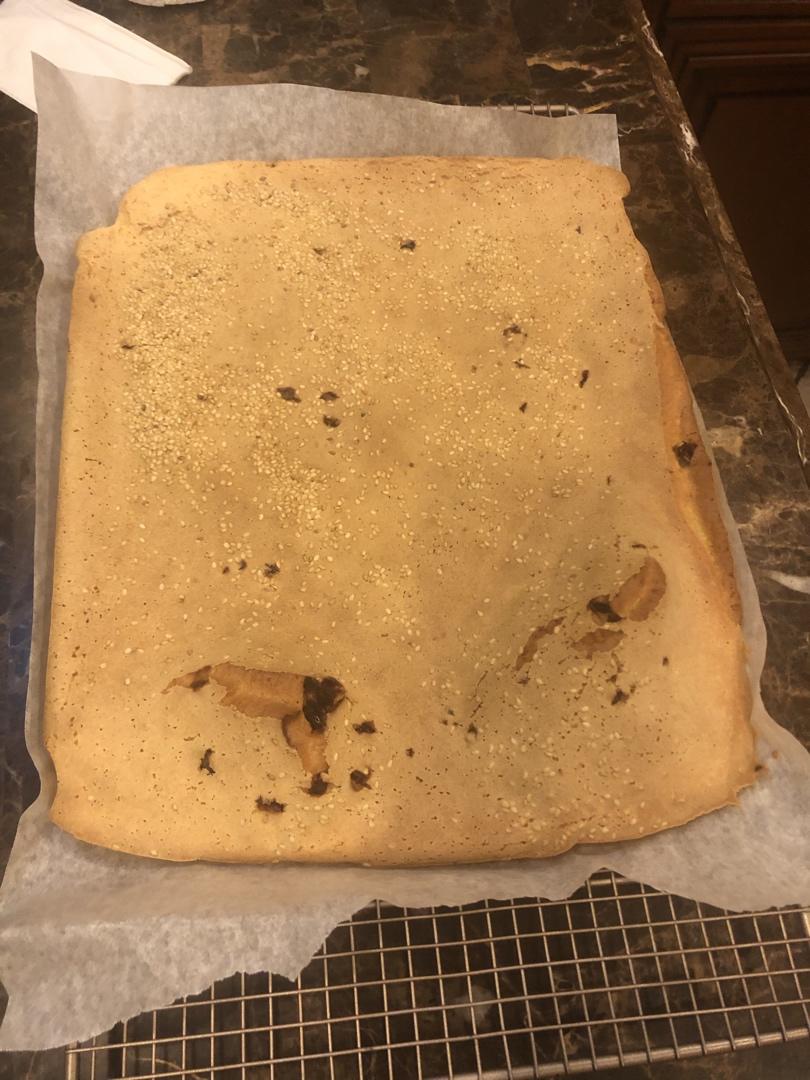 🔥无需揉面！酥到掉渣的蔓越莓烤年糕！