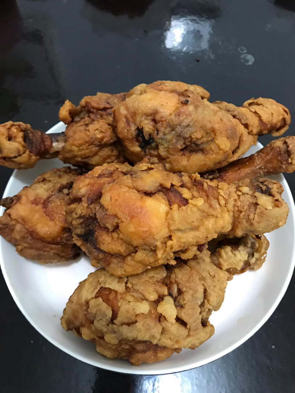 不用炸鸡粉也可以炸出酥脆炸鸡腿