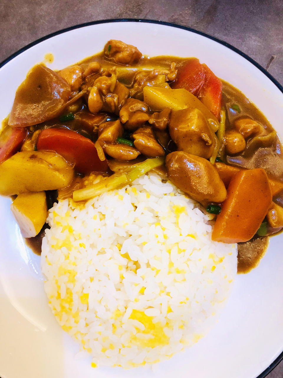 咖喱鸡肉饭