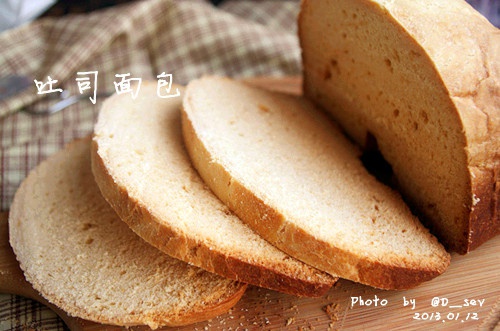 面包机版原味吐司