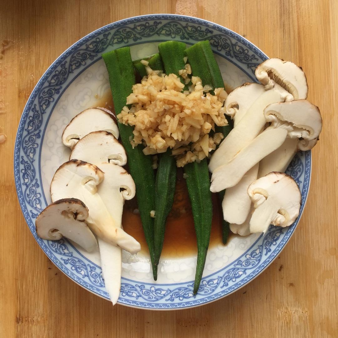 蒜蓉秋葵