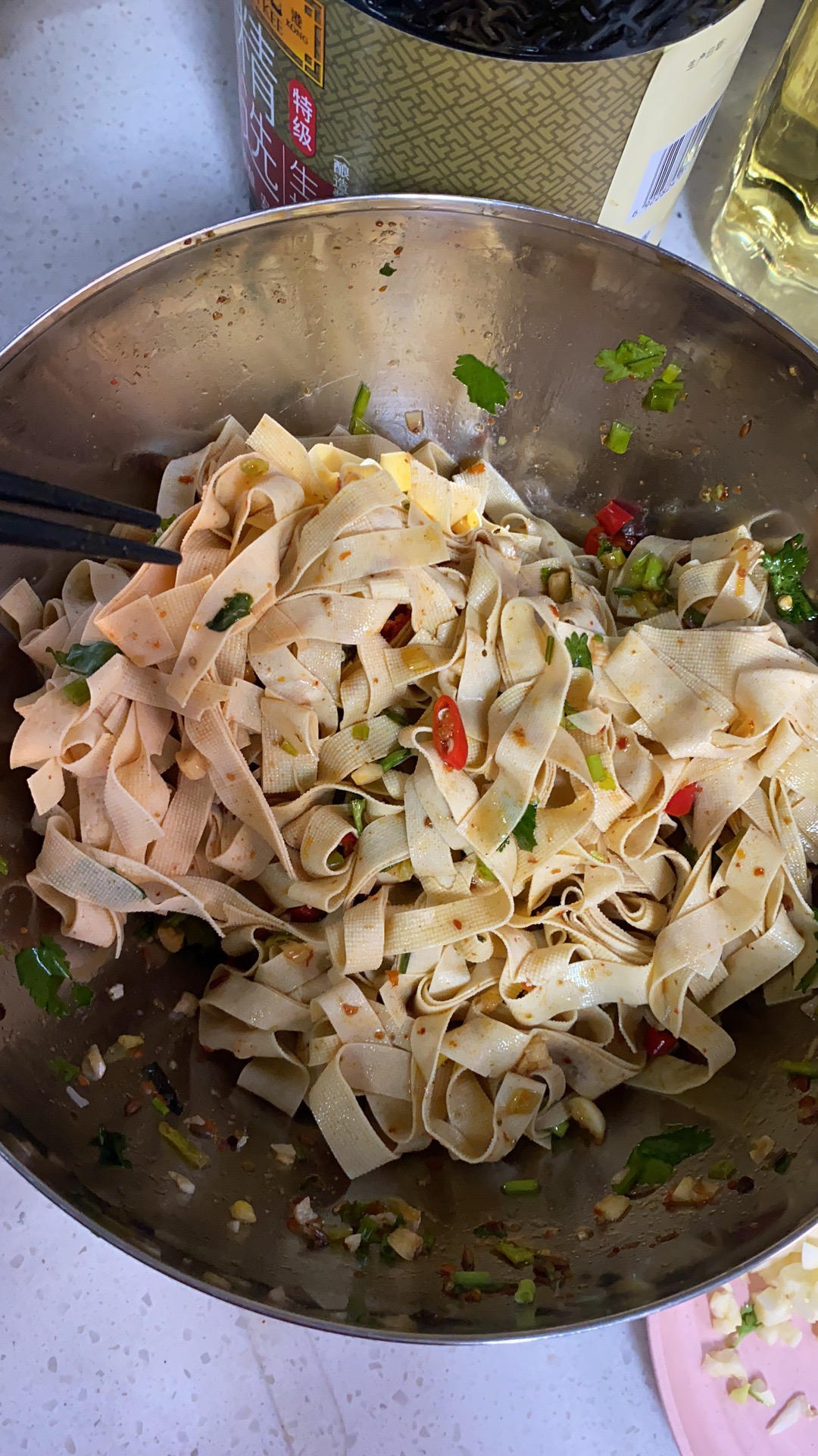 ‼️比辣条还好吃百倍〰️香辣豆皮✅零厨艺