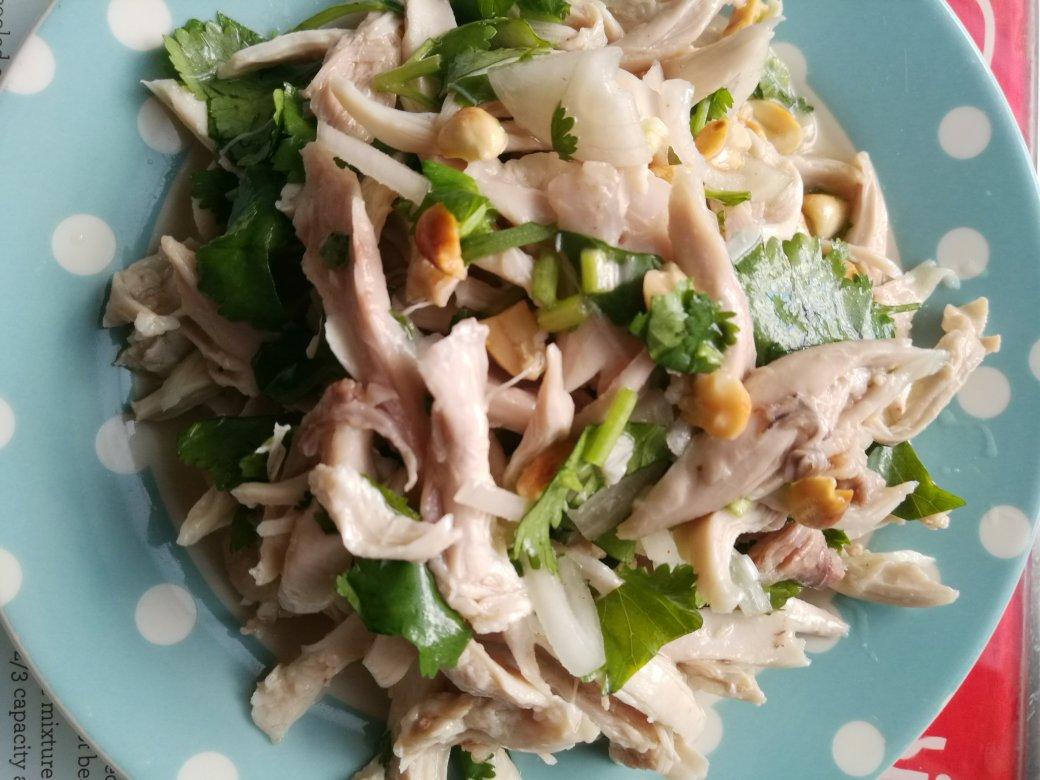 广式盐焗手撕鸡