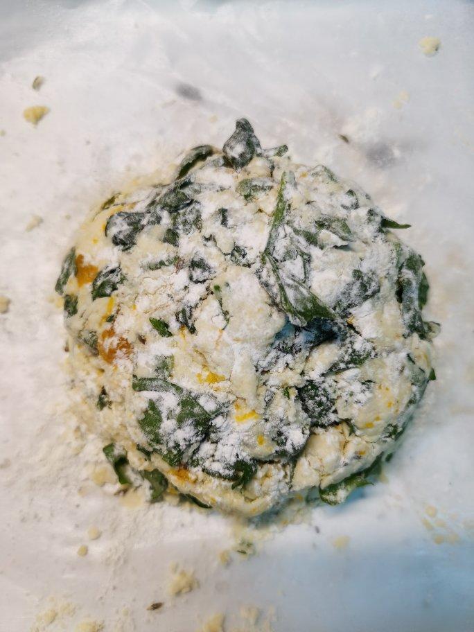 菠菜南瓜奶酪丹波面包丨健康·烘焙