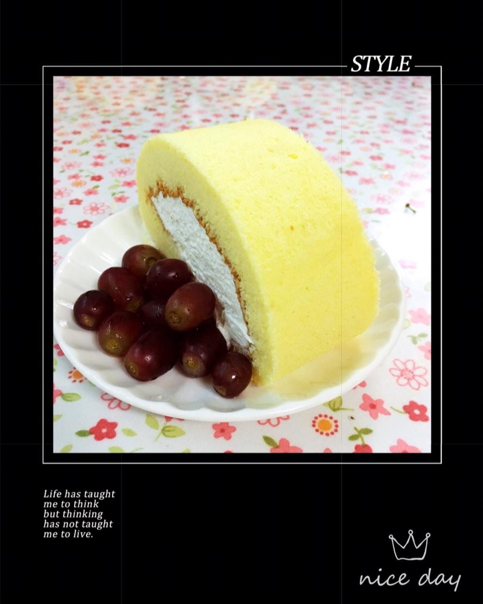 原味蛋糕卷(后蛋法)