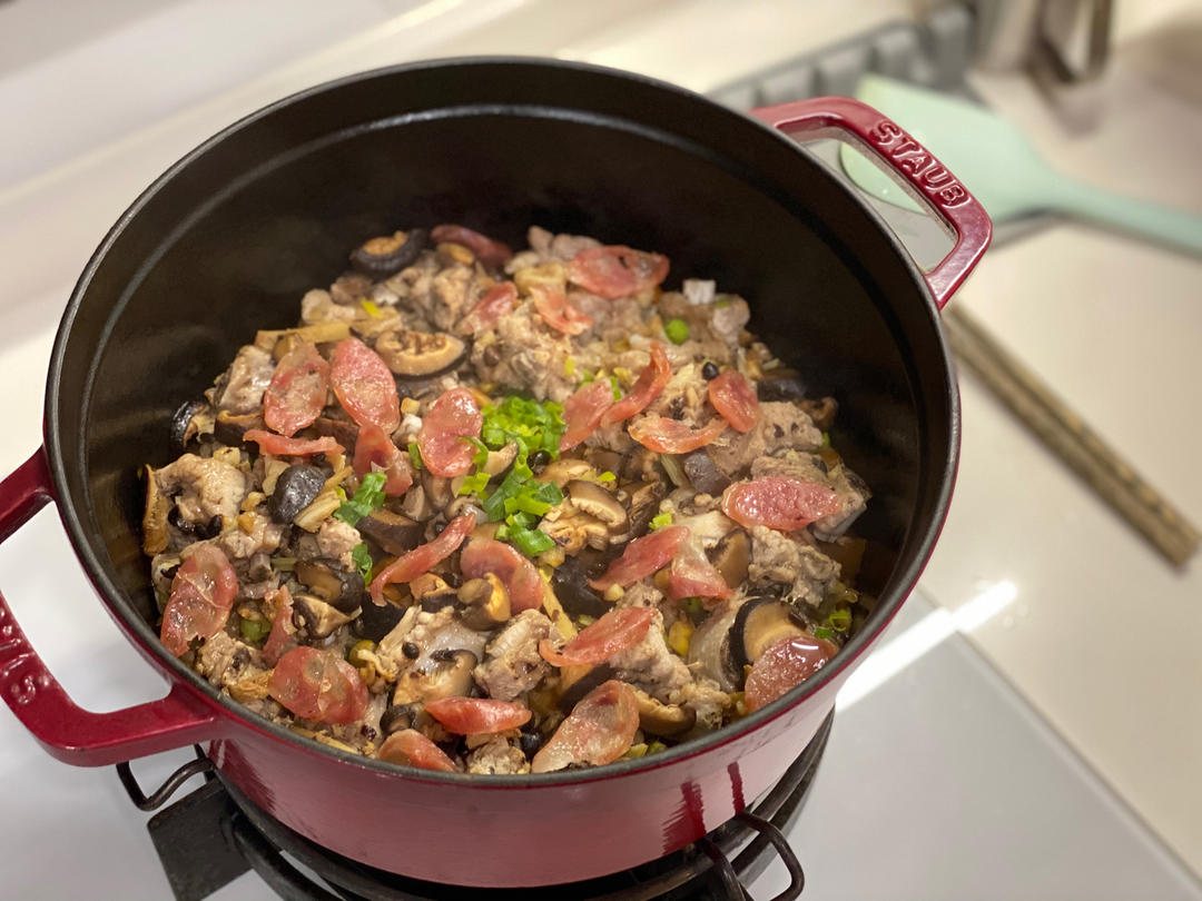 瓦煲鸡饭，又一款咸鲜甘香的家常煲仔饭