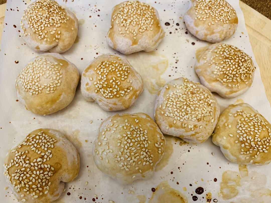 减糖通用酥饼皮（烤箱、煎锅均可用，可用于油酥饼、蛋黄酥等）