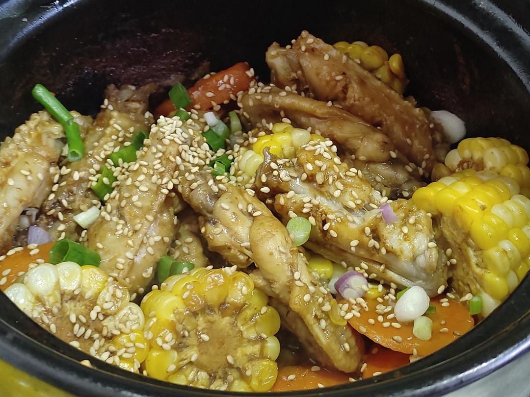 浓香鸡翅煲