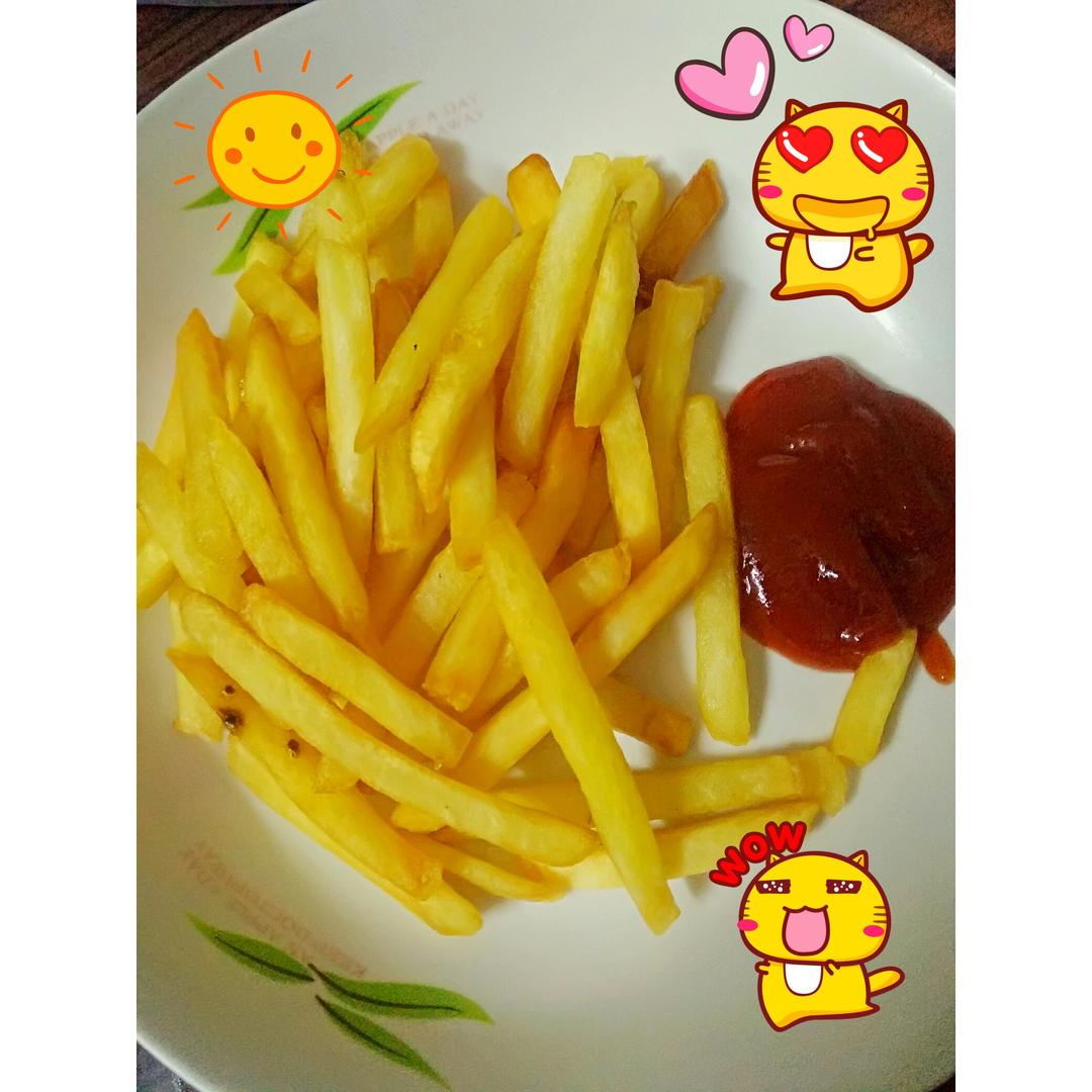 不会失败的薯条做法