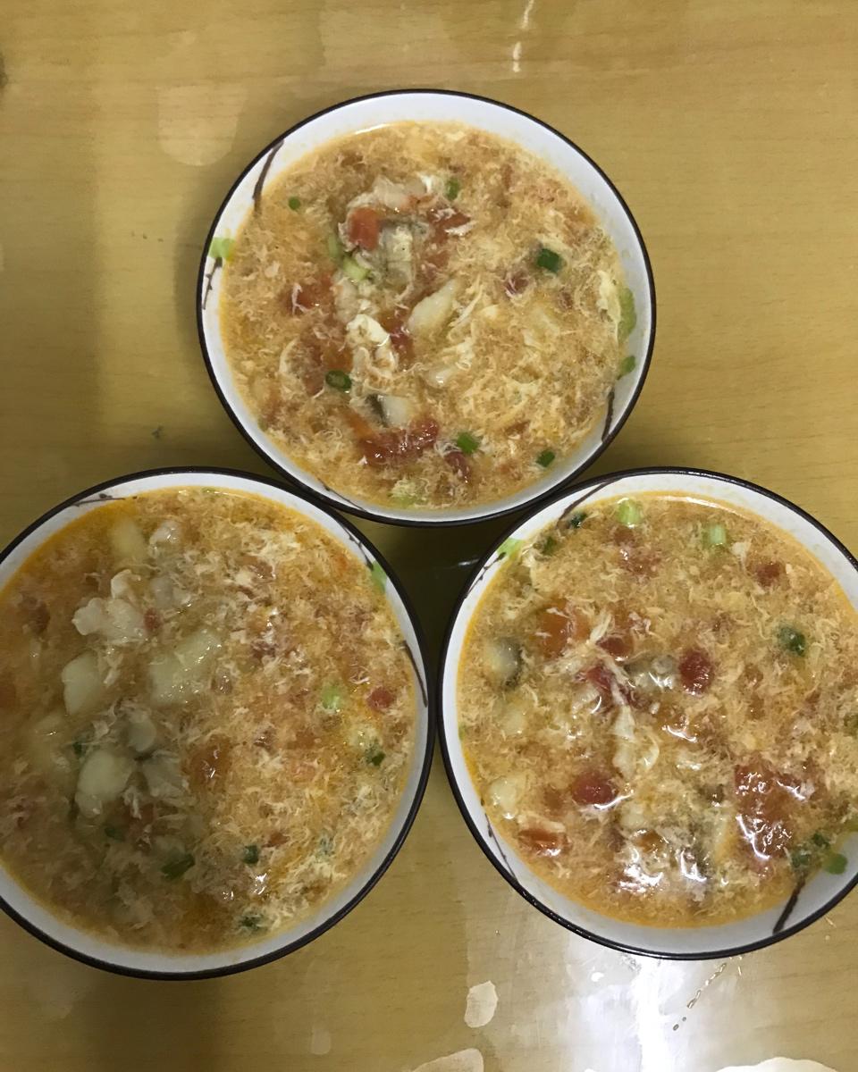 简单早餐-疙瘩汤