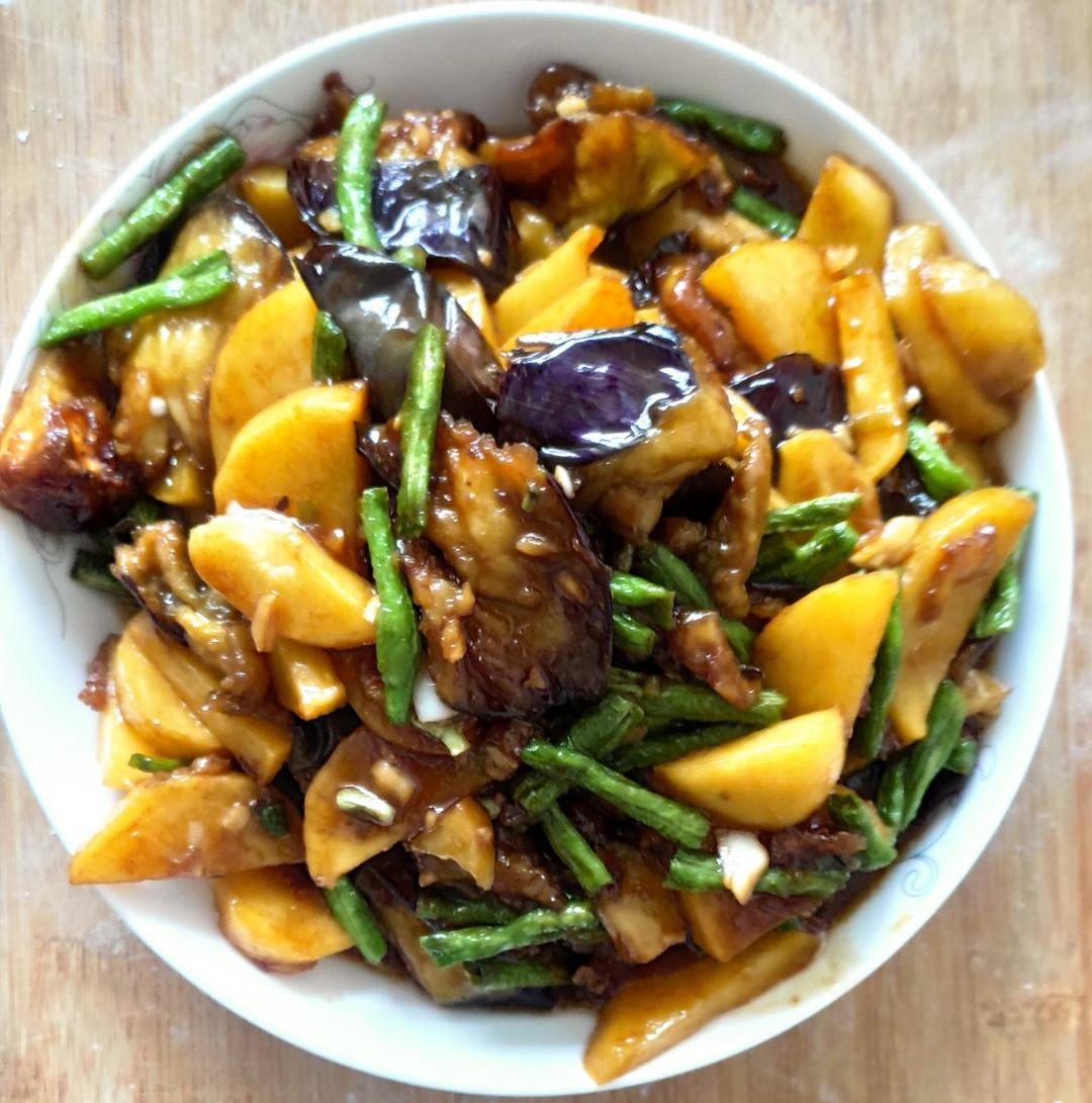 超下饭家常地三鲜