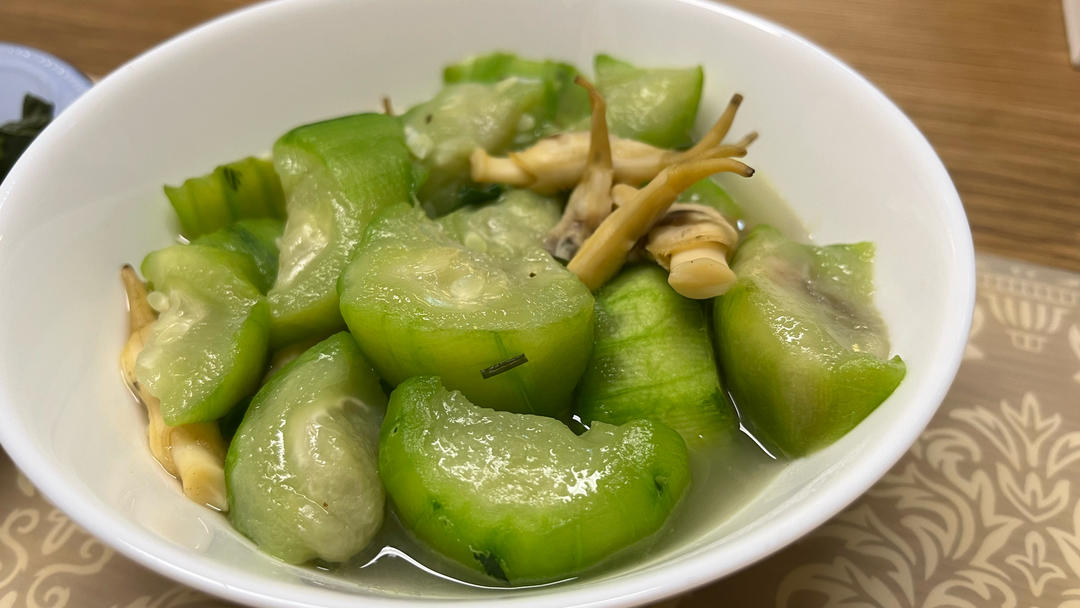 6月就要吃鲜掉眉毛的丝瓜蛏子-前蛏似锦