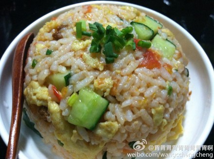 番茄鸡蛋炒饭