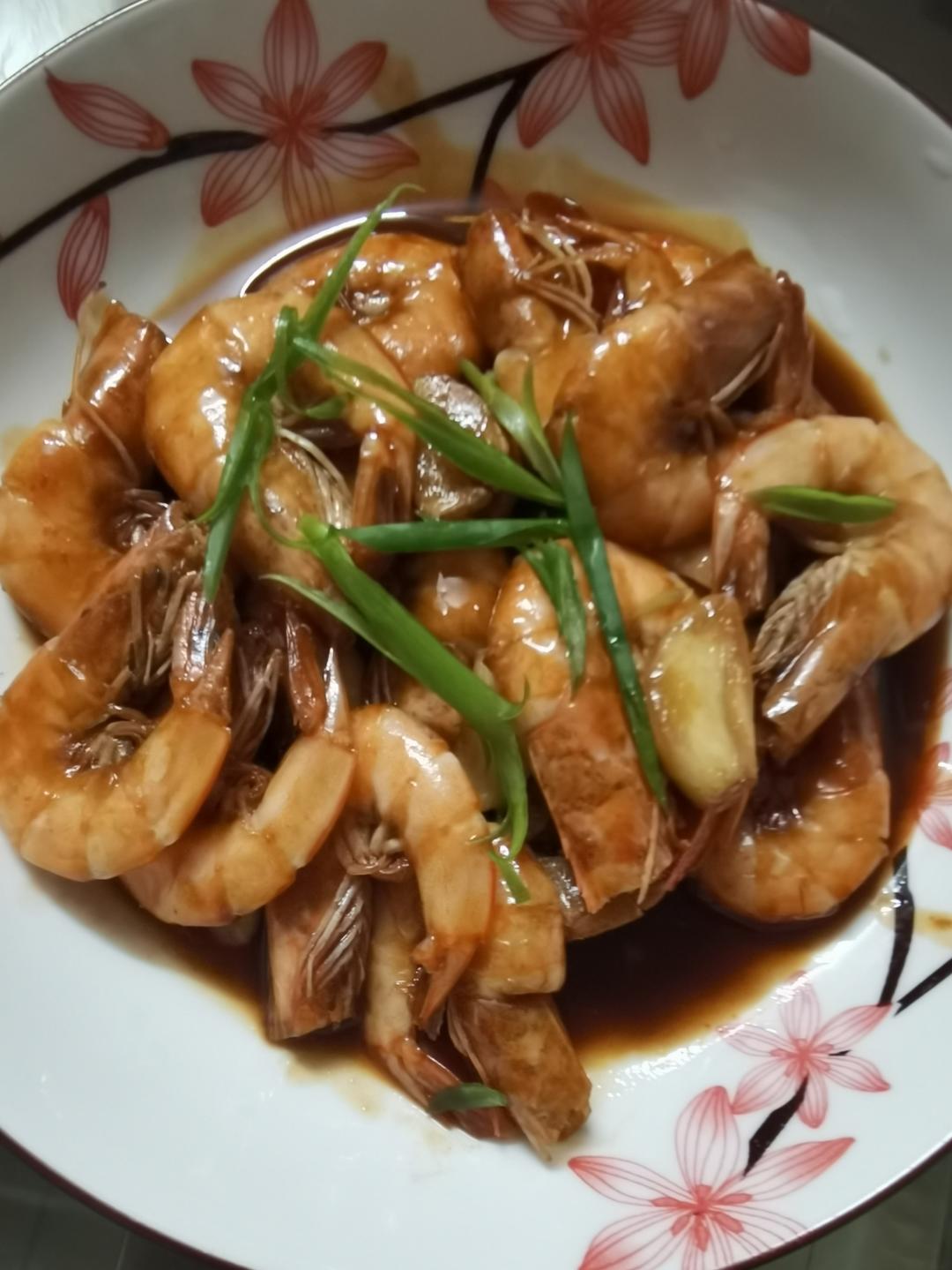 家庭版油焖大虾