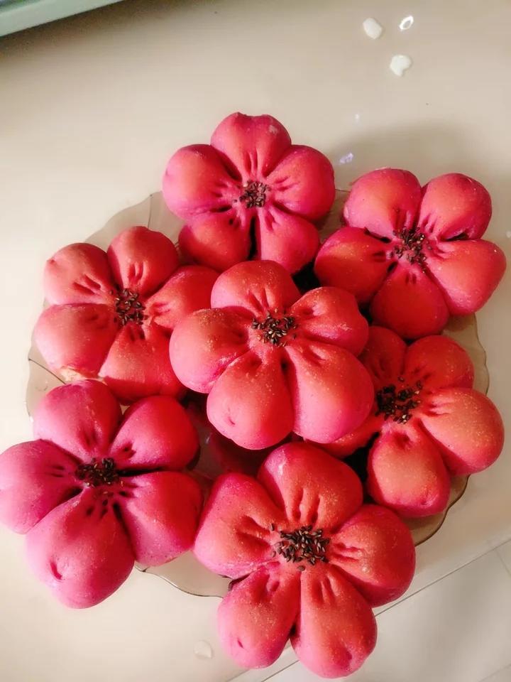 春风十里不如你🌸桃花面包🌸无需手套膜❗️低脂植物油‼️