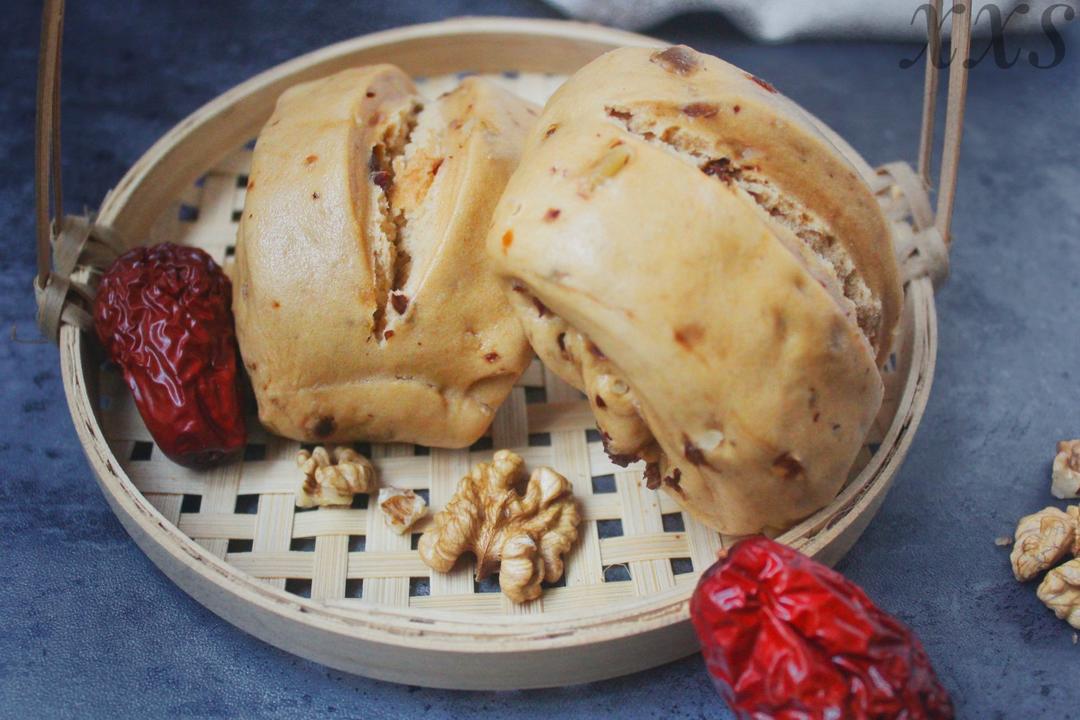 快手料超足的红糖馒头