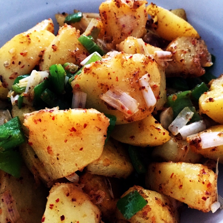 孜然香辣小土豆 Dry Fried Baby Potato