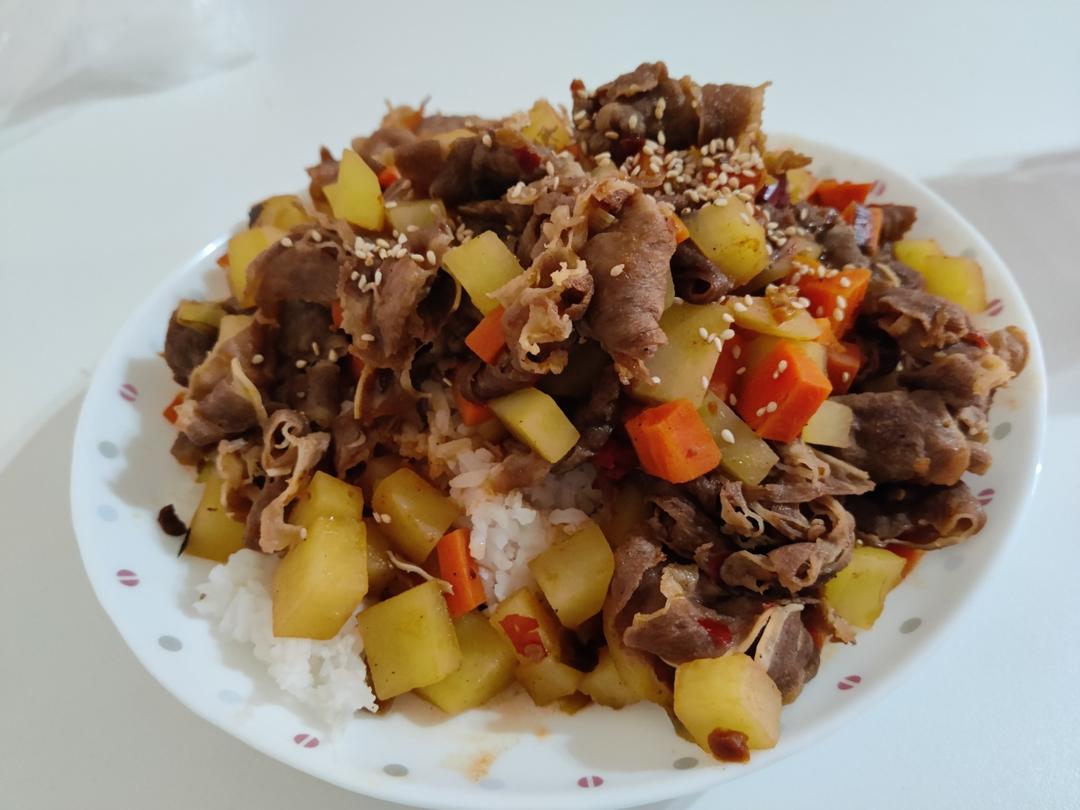 土豆牛肉卷