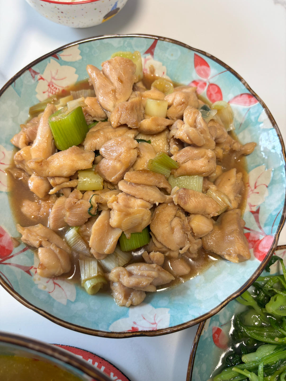 葱烧鸡腿肉