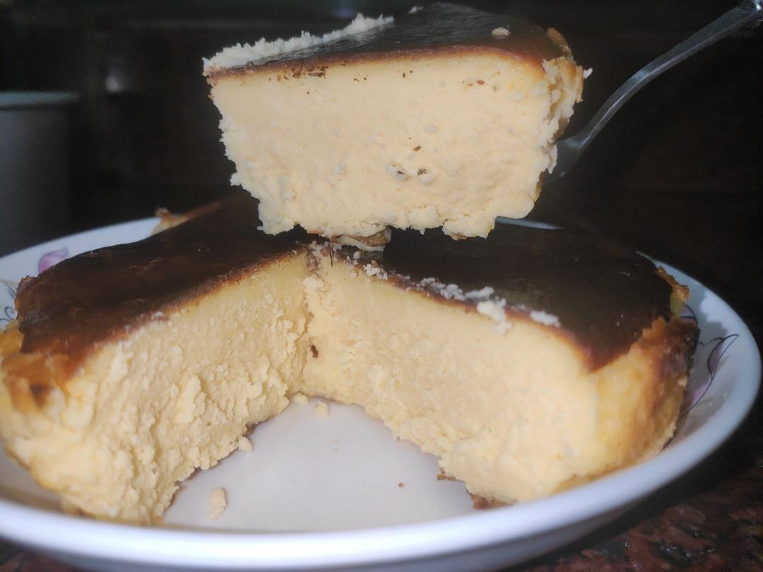 巴斯克芝士蛋糕『最简单的蛋糕』零失败🔥芝士控