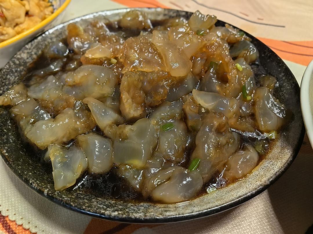 夏季开胃菜，凉拌海蜇头
