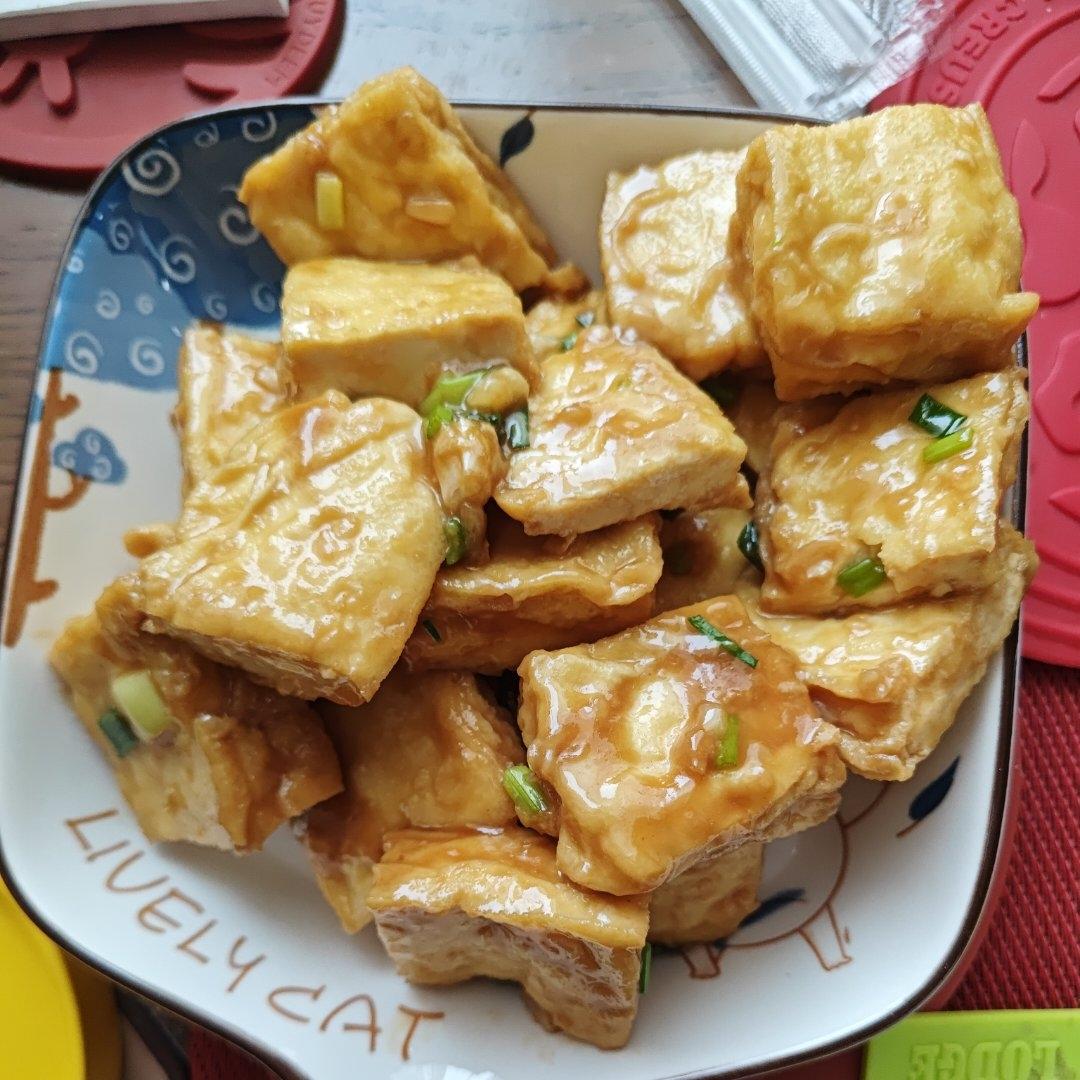 无敌好吃的香煎豆腐