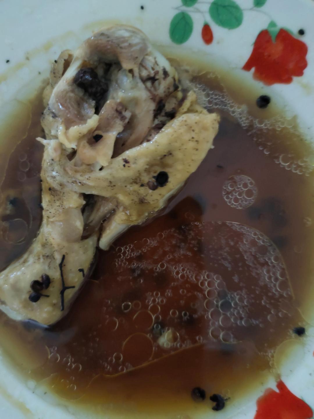 无油版巨嫩无比的椒盐蒸鸡腿🍗