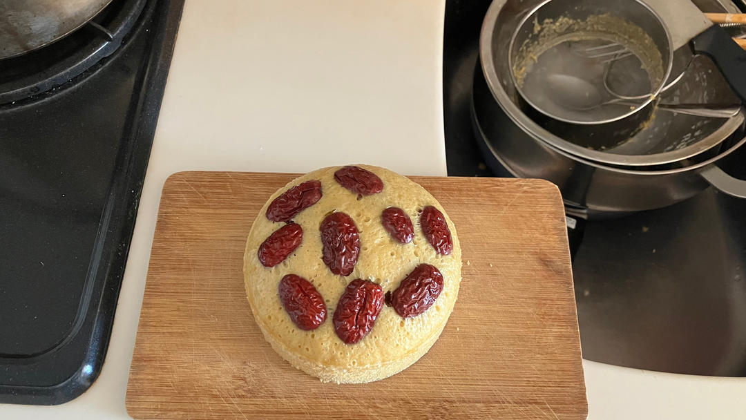 简单零失败红糖发糕枣糕『超松软红枣多多美味升级版』