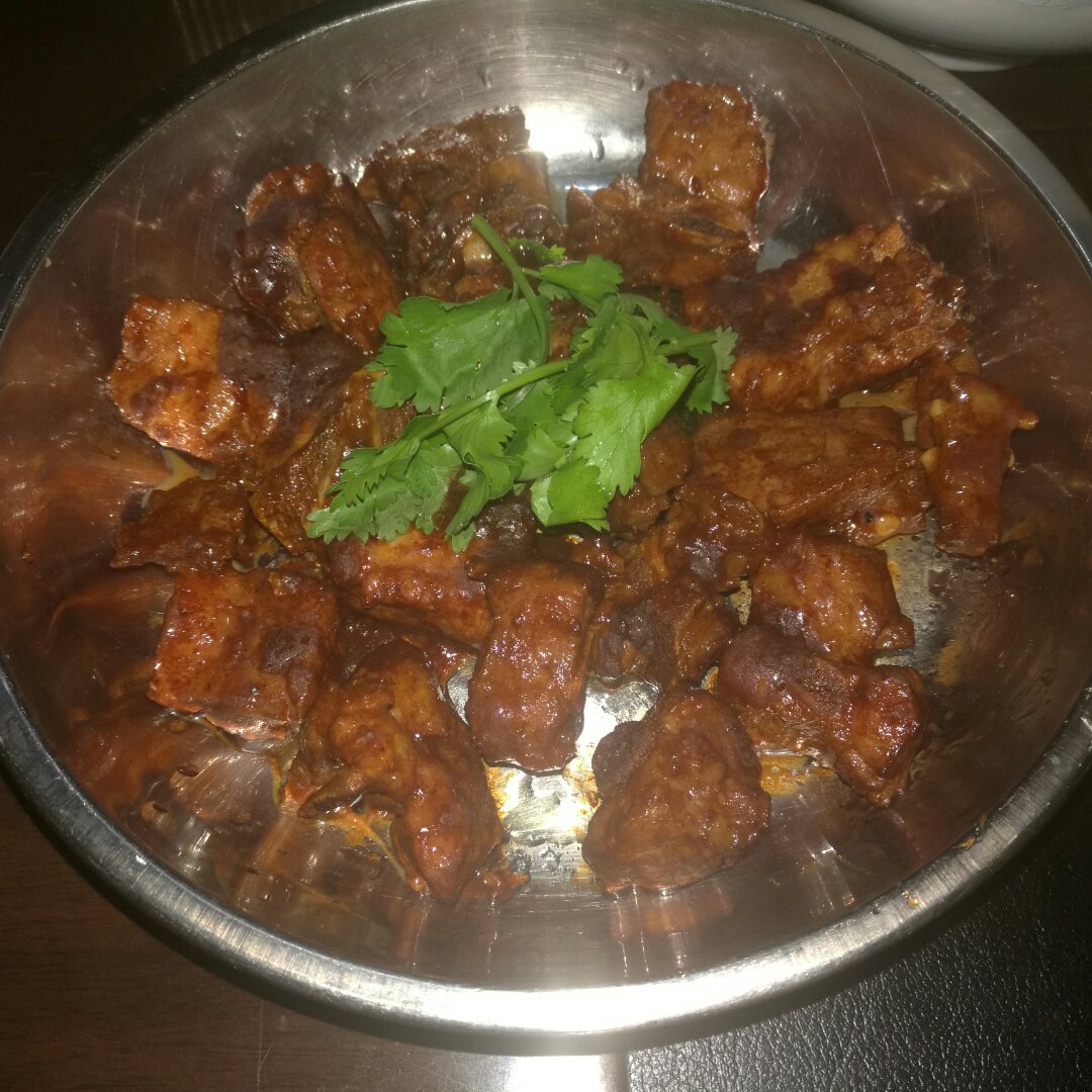 腐乳烧排骨