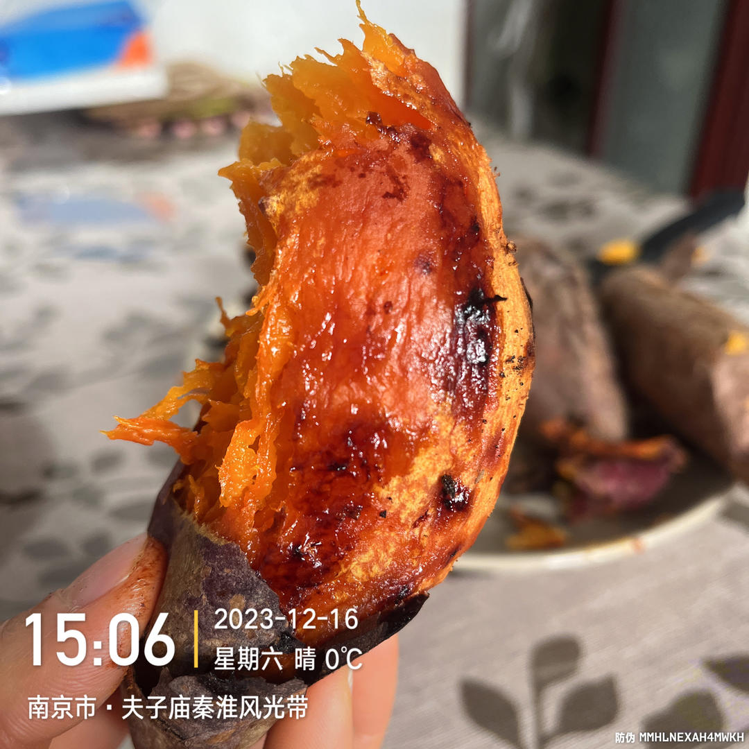 【糯唧唧的烤红薯】糖油四溢皮肉分离外糯里嫩吸溜着吃！