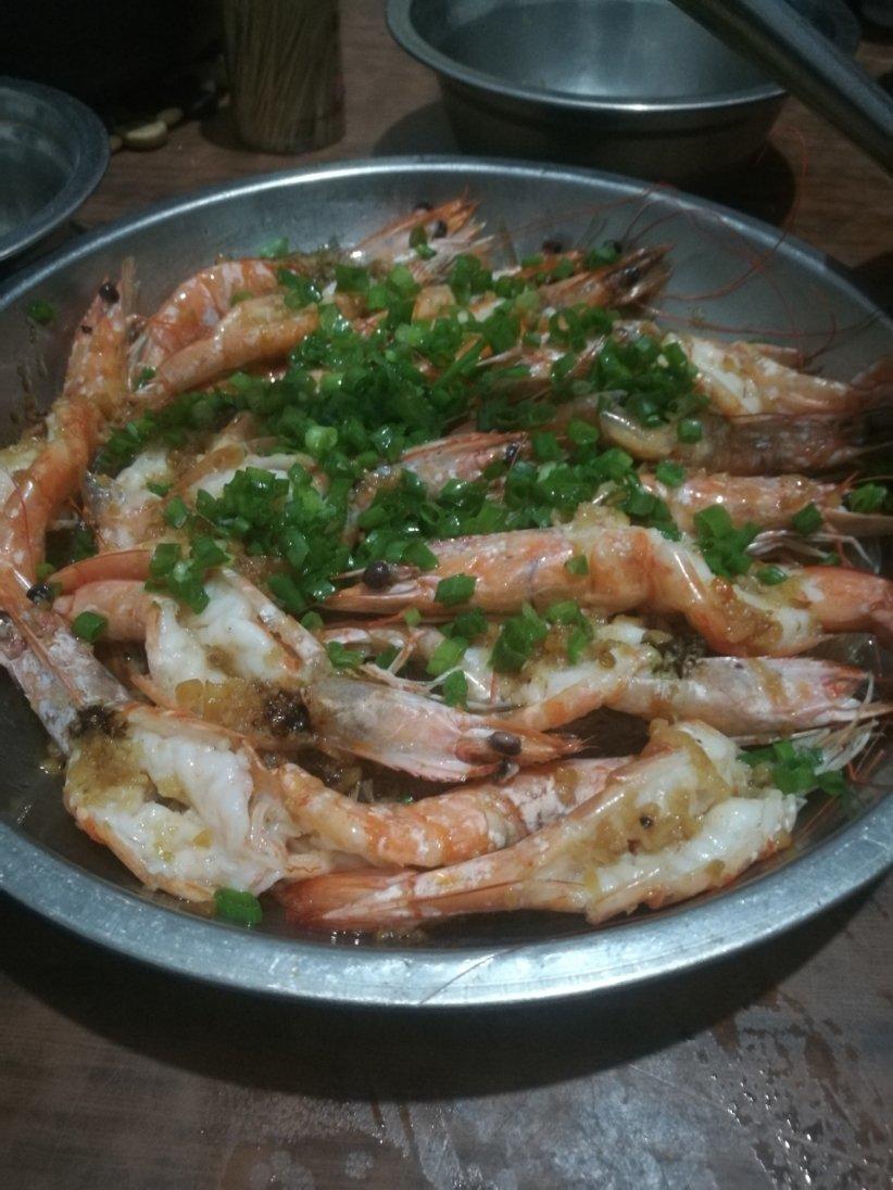 蒜蓉粉丝蒸虾