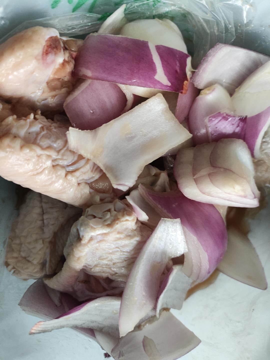 留学党版极简洋葱烧鸡翅