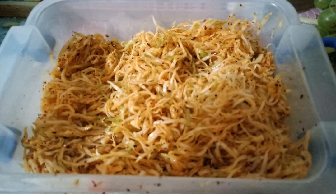 香辣芥菜疙瘩丝的做法