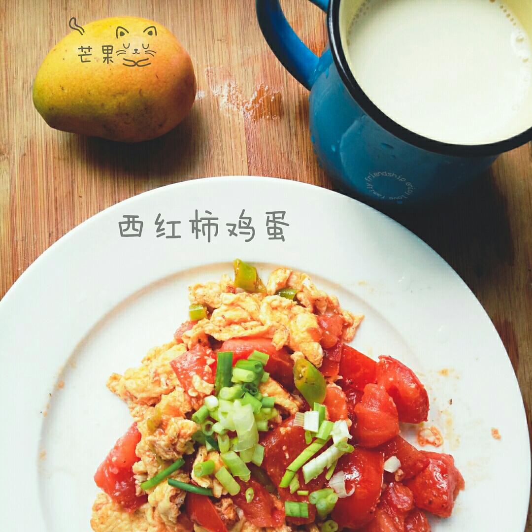 鸡蛋炒西红柿i