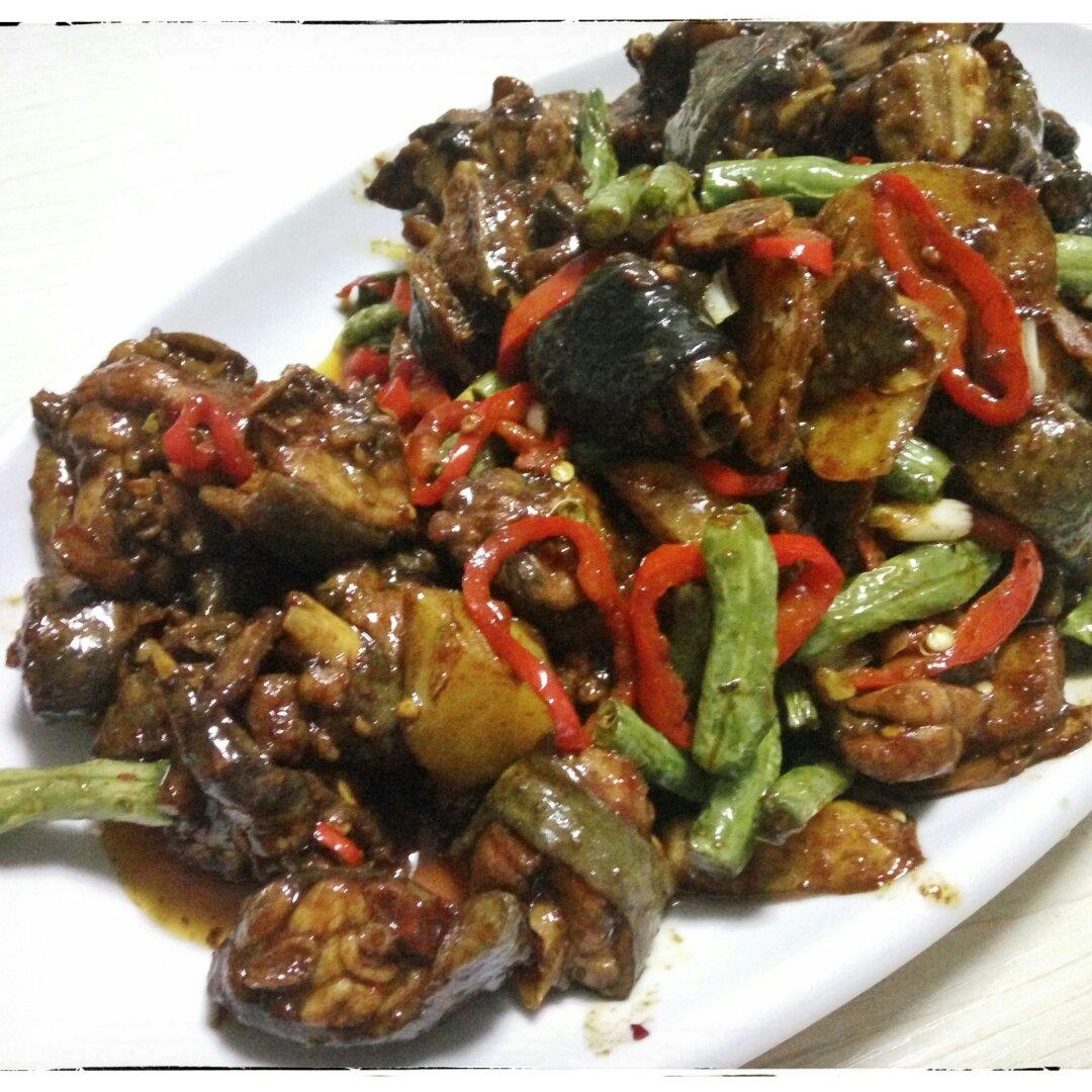 辣椒炒鸡（临沂家常）