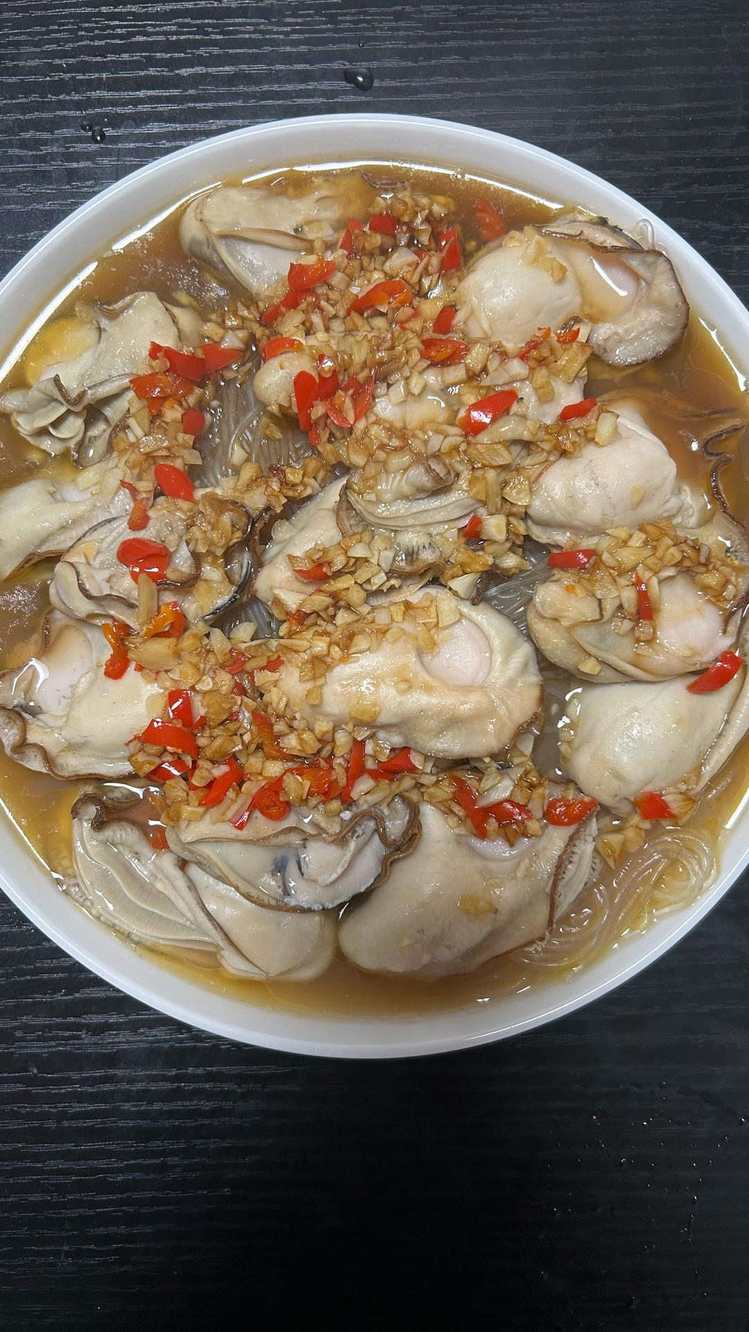 蒜蓉粉丝蒸生蚝