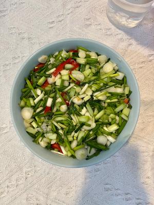 腌野韭菜，也叫野葱酸菜，炒饭巨下饭的做法 步骤4